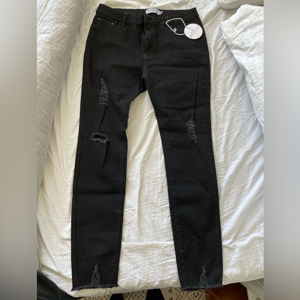 Petal + Pup Black Skinny Jeans